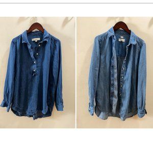 2 Loft Chambray Shirts!